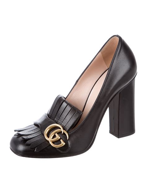 gucci marmont pumps ebay|gucci low heel pumps.